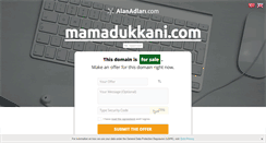 Desktop Screenshot of mamadukkani.com